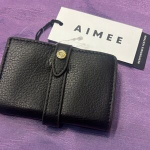 NWT Aimee Kestenberg Women's Amity Card Case - Black